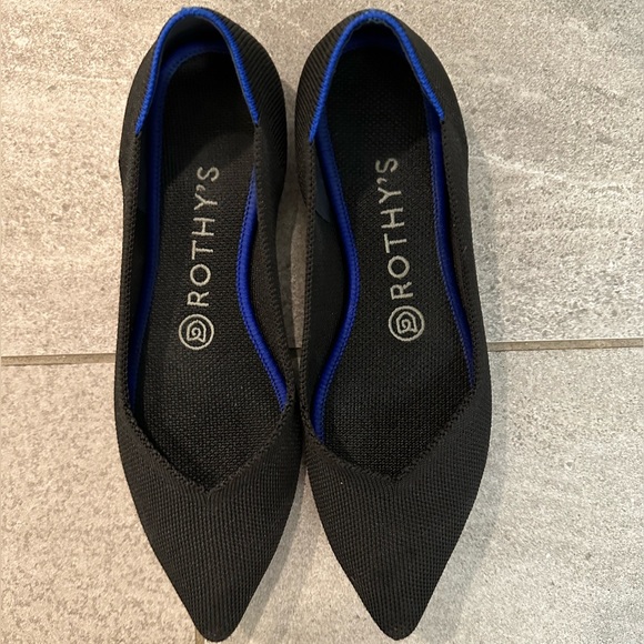 Rothy's Shoes - Black Rothy’s The Point Flats